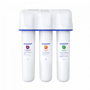 Проточная система Аквафор Кристалл А для жесткой воды (без крана)